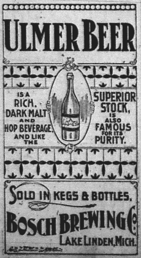 Newspaper ad - <i>The Copper Country Evening News</i>, 22 Jun 1899